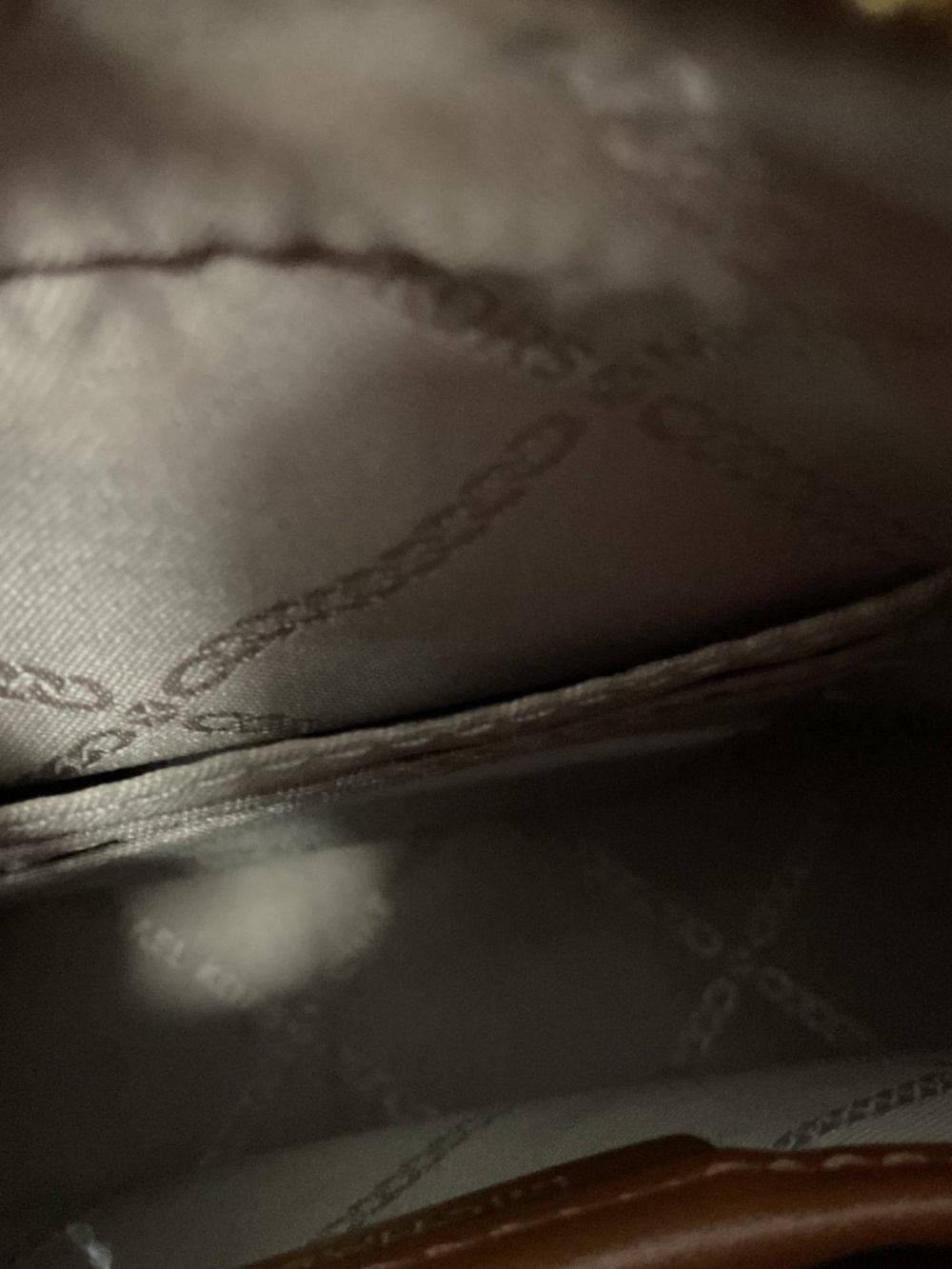 Michael Kors Brown Crossbody | Gold Hardware - Picture 10 of 10